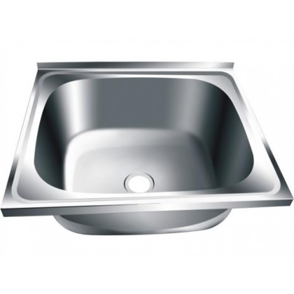Мойка накладная из нержавеющей стали