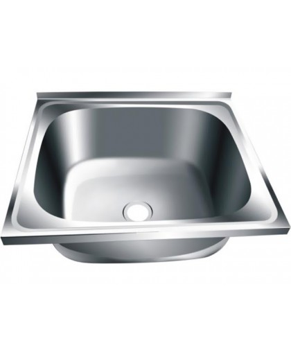 Мойка накладная из нержавеющей стали