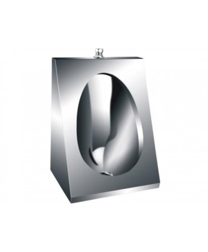 Писсуар антивандальный из нержавеющей стали с внешним подводом воды MF-311