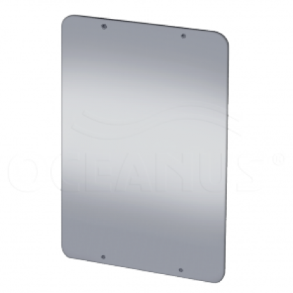 Зеркало из нержавеющей стали антивандальное 