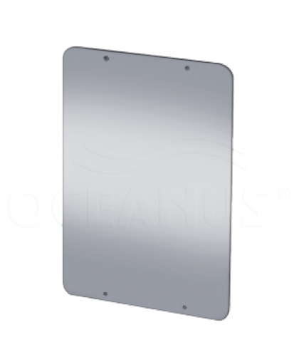 Зеркало из нержавеющей стали антивандальное 