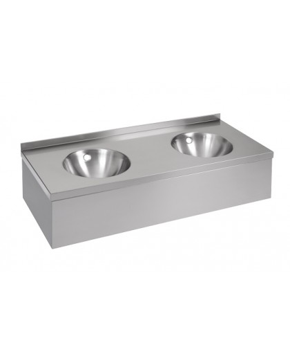 Умывальник подвесной (облицованный) с несколькими чашами – Sanela SLUN 19P