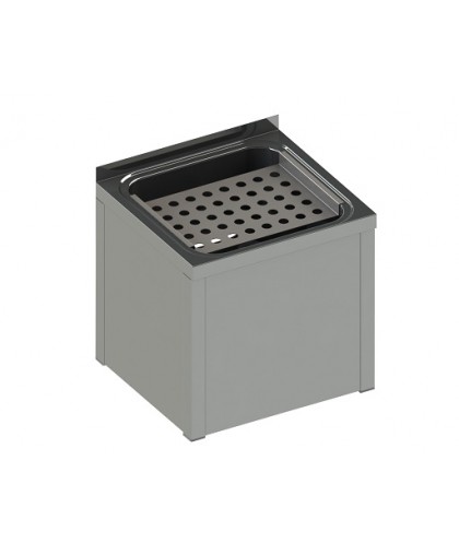 Мойка техническая отдельностоящая с решёткой облицованная SLVN 03А