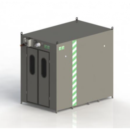 Аварийная душевая кабина самопомощи SFA-21150-IR автономная