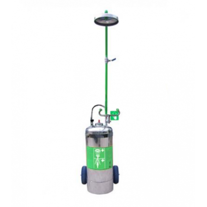 Фонтан-душ аварийный передвижной автономный SFA-A01 комбинированный