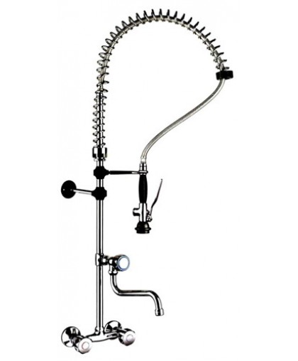 Душирующее устройство с краном настенное Monolith R206