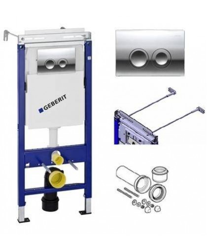 Инсталляция для унитаза с кнопкой смыва Geberit Duofix  111.153.00.1.