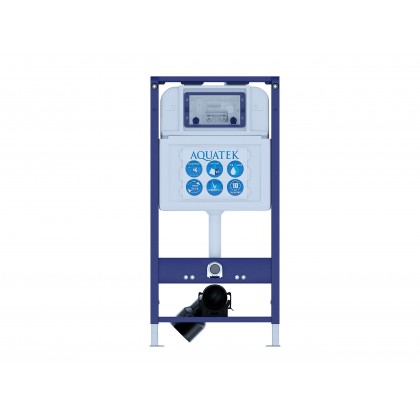 Инсталляция для подвесного унитаза Aquatek PRO 51 INS-0000025, 1130*510*100 + звукоизоляционная прокладка