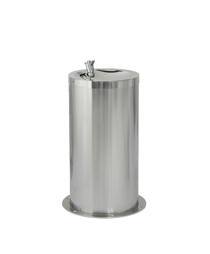 Питьевой фонтанчик для детей с нажимным смесителем, высота 650 мм