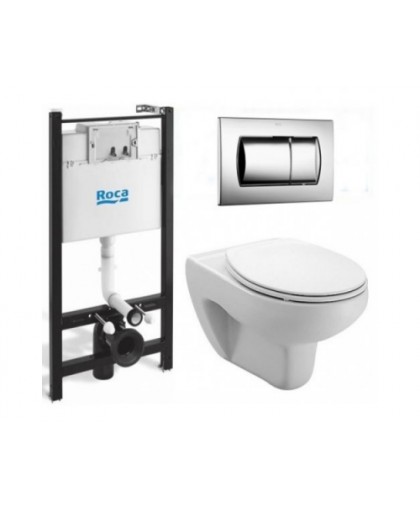 Инсталляция Roca Mateo 4 в 1, инсталляция с унитазом  