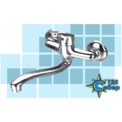 Cмеситель для мойки настенный Gleo EW35-2024-1