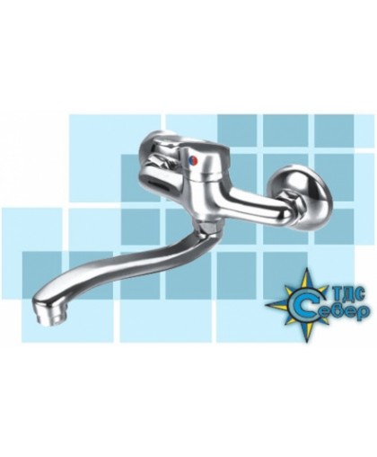 Cмеситель для мойки настенный Gleo EW35-2024-1