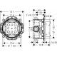 Скрытая часть смесителя Hansgrohe iBox Universal 01800180