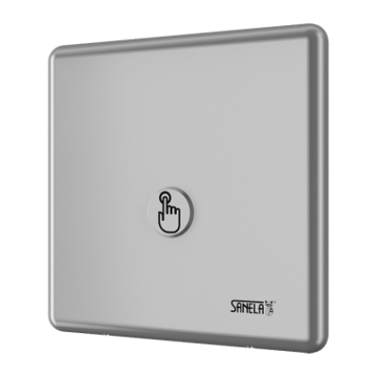 Устройство смыва унитаза с пьезо кнопкой Sanela SLW 01P, 24 В пост.