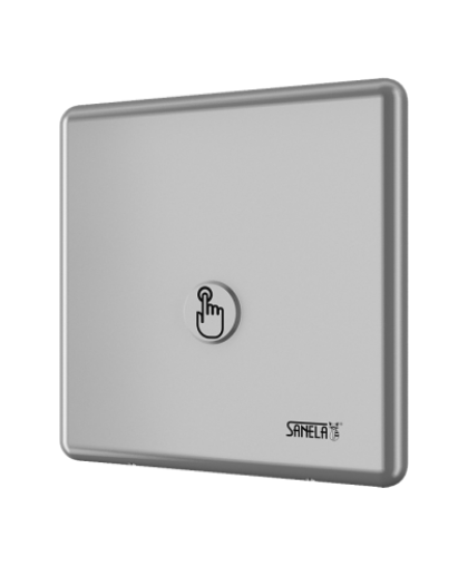 Устройство смыва унитаза с пьезо кнопкой Sanela SLW 01P, 24 В пост.