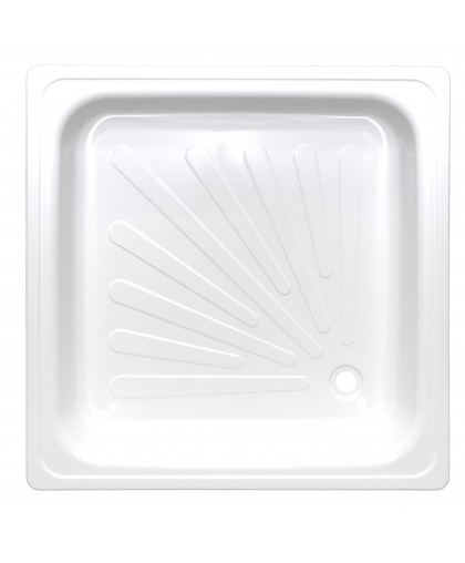 Поддон душевой стальной эмалированный 900*900*115 Виз Antika 
