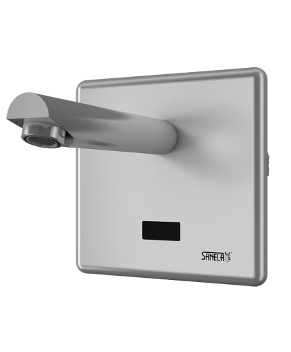 Автоматический настенный смеситель, плечо вытекания 170 мм, 24 В пост. SLU 04H17