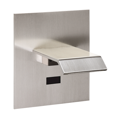 Автоматический настенный смеситель для подачи холодной и теплой воды, матовая поверхность, 24 В пост. SLU 14X