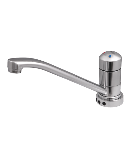 Автоматический смеситель с настройкой воды головкой, длинное плечо вытекания, 9 В SLU 03DB - РАСПРОДАЖА