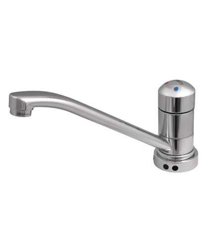 Автоматический смеситель для двойных моек, 6 В SLU 10B