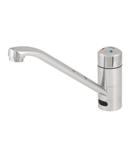 Автоматический смеситель с настройкой воды головкой, длинное плечо вытекания, 24 В пост. SLU 23D