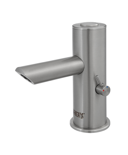 Автоматический смеситель, удлиненный излив, пьезо, 6 В SLU 92NPDB