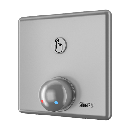 Управление душем с пьезо кнопкой, сo смесителем, 6&nbsp;В SLS 02PB