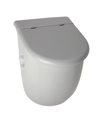 Писсуар Casa с крышкой с радарным устройством смыва, 24 В пост. SLP 33R