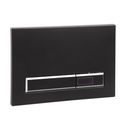 Автоматическое устройство смыва унитаза для рамы с бачком SLR 21, черная пластмасса, 24 В пост. SLW 02F