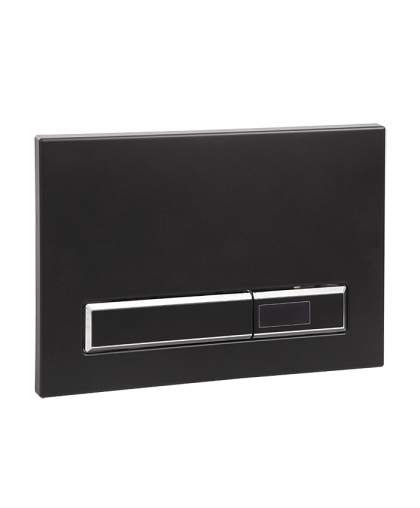 Автоматическое устройство смыва унитаза для рамы с бачком SLR 21, черная пластмасса, 24 В пост. SLW 02F