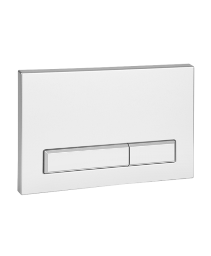 Кнопка для механического смыва для рамы SLR 21, белая пластмасса SLW 50