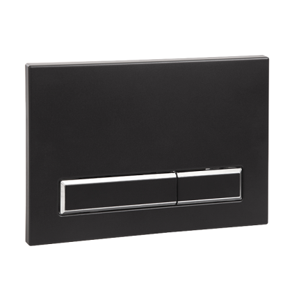 Кнопка для механического смыва для рамы SLR 21, черная пластмасса SLW 53