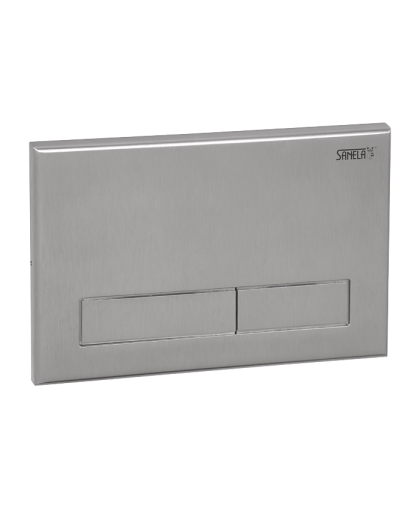 Кнопка для механического смыва для рамы SLR 21, нержавейка SLW 54