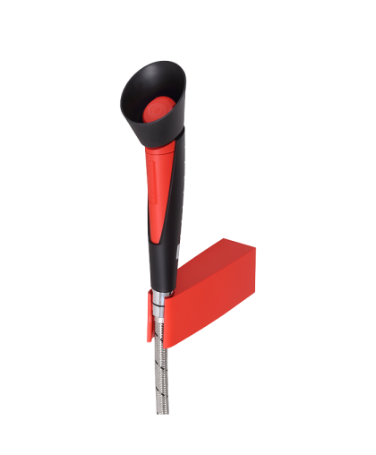 Аварийный фонтан для глаз с одной головкой и с держателем на стену SLSN 21