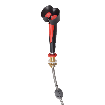 Аварийный фонтан для глаз Sanela SLSN22D с двумя головками, угол наклона  45°