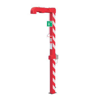 Нержавеющий аврийный душ Sanela SLSN23H, уличный, отдельно стоящий, min t до  -20°C