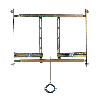 Монтажная рама для писсуарa с радарным устройством смыва, которое расположено за писсуаром SLR 01