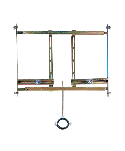 Монтажная рама для писсуарa с радарным устройством смыва, которое расположено за писсуаром SLR 01