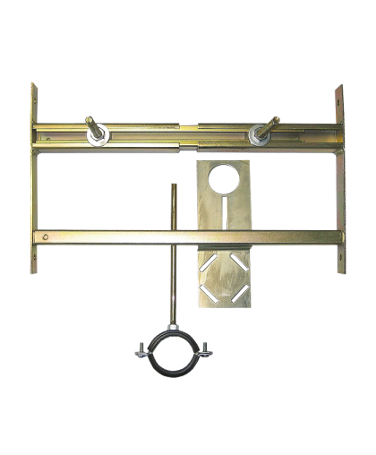 Монтажная рама для писсуара с радарным устройством смыва укрепленным на монтажной рейке SLR 01L