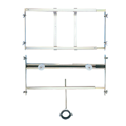 Монтажная рама для писсуара с устройством смыва, которое расположено над писсуаром SLR 02