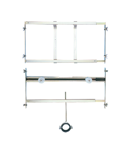 Монтажная рама для писсуара с устройством смыва, которое расположено над писсуаром SLR 02