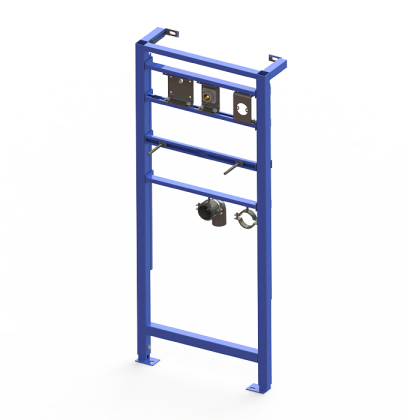 Монтажная рама для автоматического настенного смесителя и автоматического дозатора мыла SLR 24