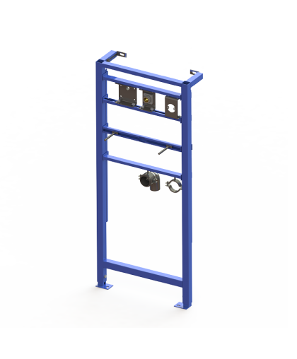 Монтажная рама для автоматического настенного смесителя и автоматического дозатора мыла SLR 24