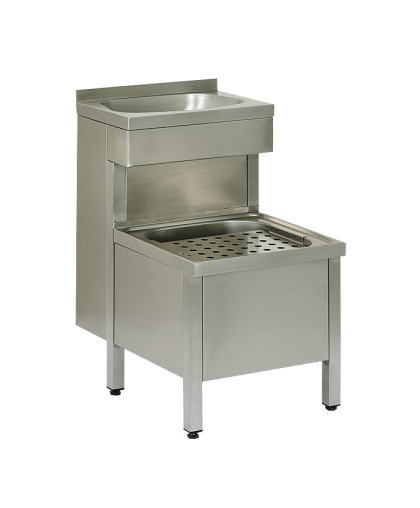 Свободностоящая раковина с умывальником, с SLU 10, 24 В пост. SLVN 02E