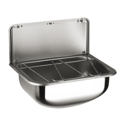 Нержавеющая подвесная раковина SLVN 04