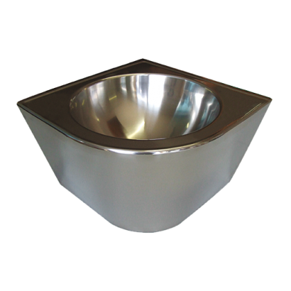 Антивандальний нержавеющий подвесной умывальник, конусный, &Oslash; 320 мм SLUN 41M