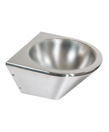 Антивандальний нержавеющий подвесной умывальник SLUN 69