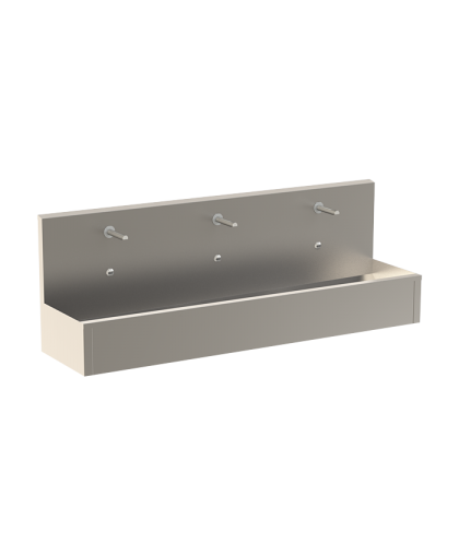 Нержавеющий подвесной желоб с интегрированной электроникой (3 шт.), длина 1900 мм, 24 В пост. SLUN 81E