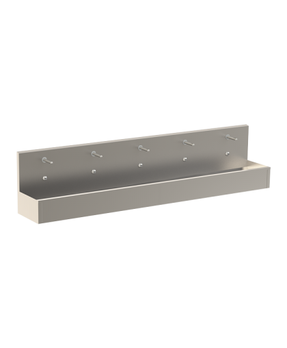 Нержавеющий подвесной желоб с интегрированной электроникой (5 шт.), длина 3000 мм, 24 В пост. SLUN 83E