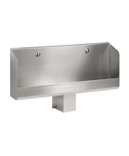 Нержавеющий подвесной писсуаровый желоб, 1200 мм SLPN 03